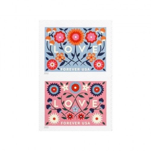 U.S. 2022 Love Forever Stamps Wedding